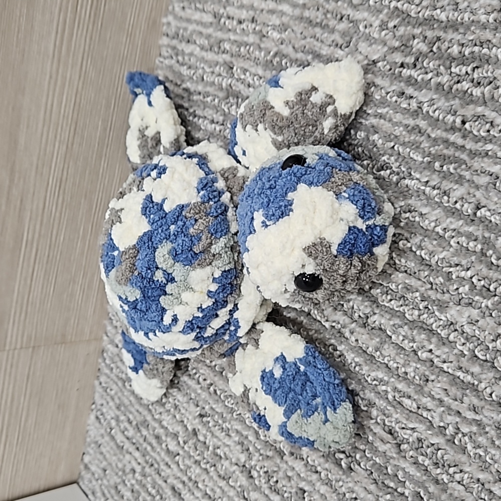 Handmade crochet cute turtle